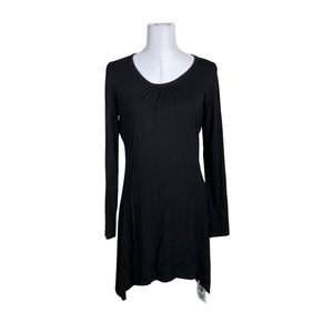 Unisex Venla - Trikotaažist tuunika, suurus 36 - Must (1)
