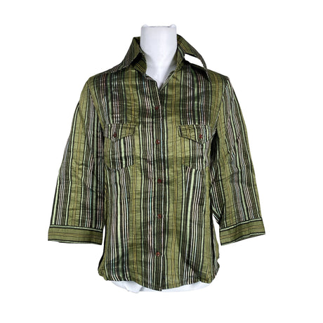 Unisex Bandolera - Triiksärk, suurus 40 - Roheline ()
