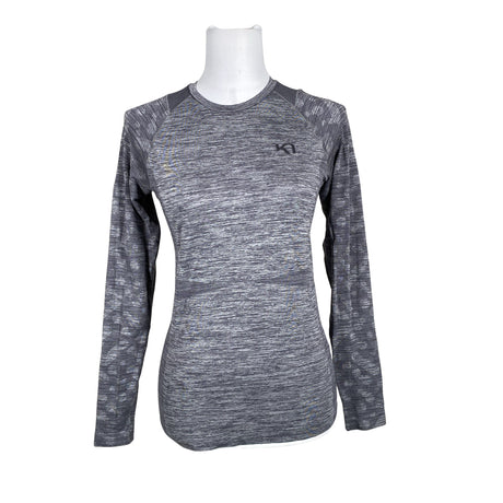 Unisex Kari Traa - Spordisärk, pikad käised, suurus 34 - Hall ()