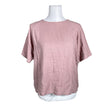 Unisex Makia - Lühikeste käistega pluus, suurus 36 - Heleroosa ()