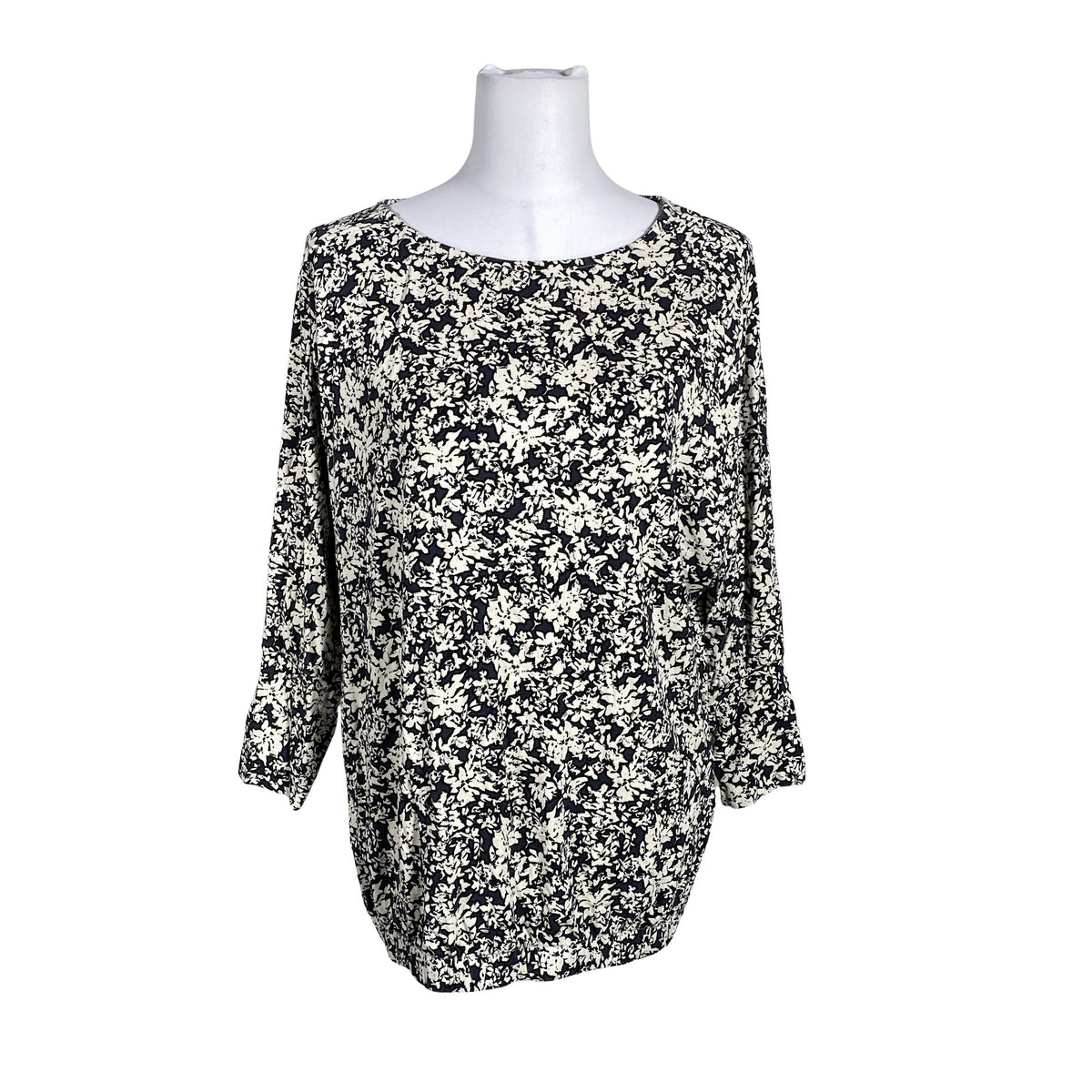 Unisex s.Oliver - Trikotaažist pluus, suurus 38 - Must (1)
