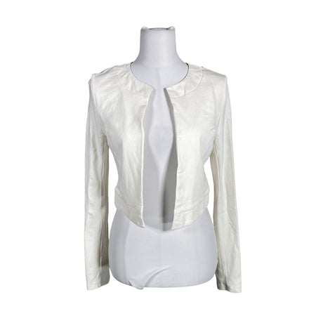 Unisex Y.A.S - Trikotaažist boolero, suurus 40 - Valge ()
