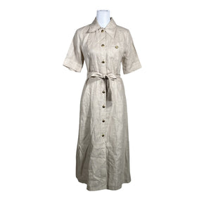 Unisex Luisa Spagnoli - Mitteveniv kleit, suurus 38 - Pruun (1)