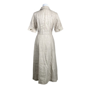 Unisex Luisa Spagnoli - Mitteveniv kleit, suurus 38 - Pruun (3)
