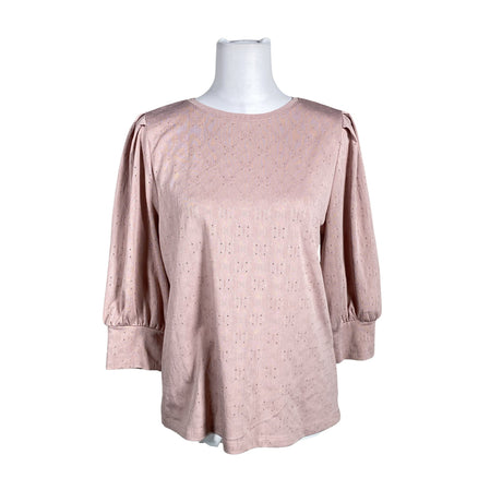 Unisex Free Quent - Trikotaažist pluus, suurus 38 - Heleroosa ()