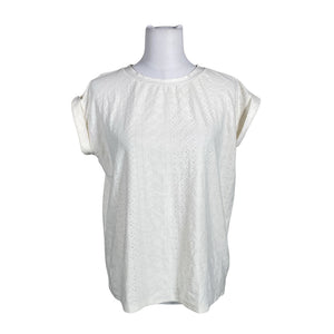 Unisex Free Quent - T-särk, suurus 40 - Valge (1)