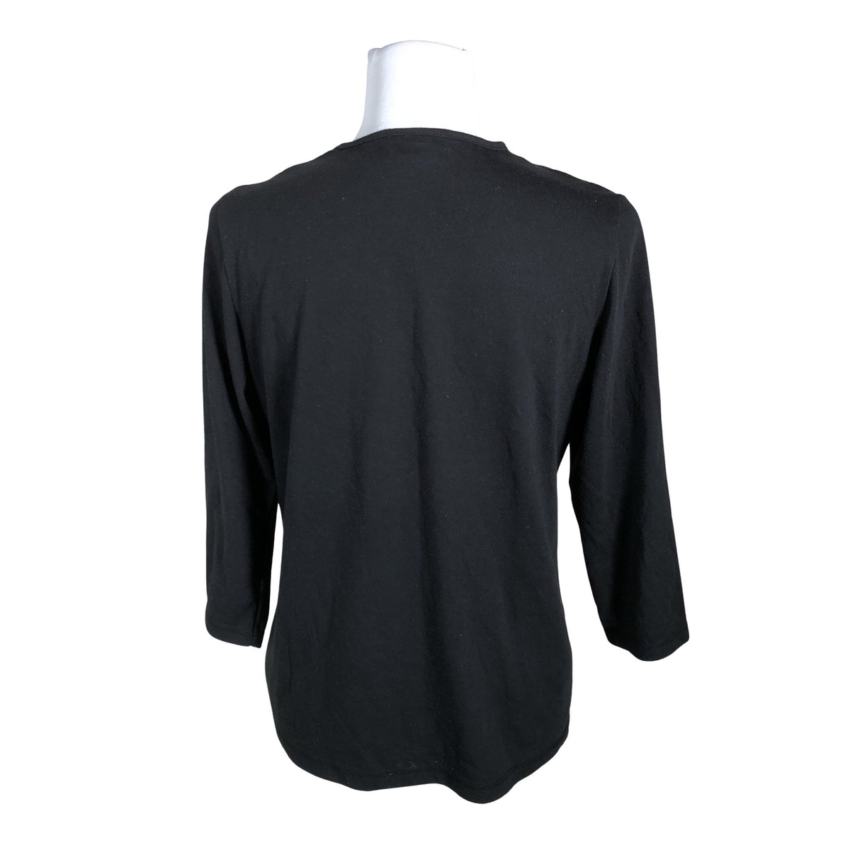 Unisex Laura Kent - Trikotaažist pluus, suurus 40 - Must (2)