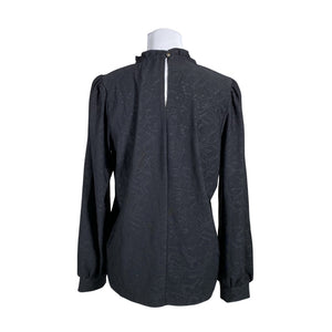 Unisex Free Quent - Trikotaažist pluus, suurus 40 - Must (2)