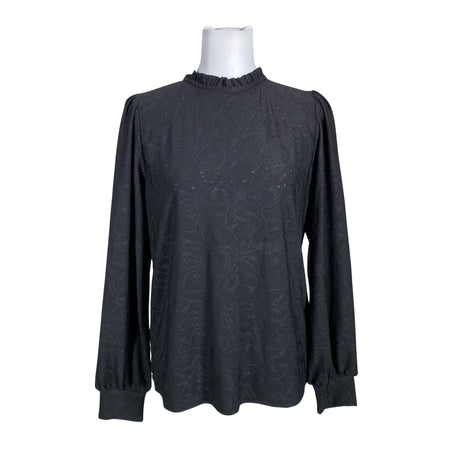 Unisex Free Quent - Trikotaažist pluus, suurus 40 - Must ()