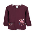 Unisex Polarn O. Pyret - Trikotaažist pluus, suurus 92 - 98 - Veinipunane ()