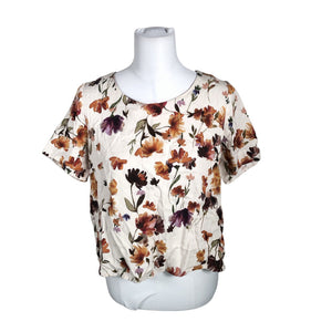 Unisex Kaiko - Lühikeste käistega pluus, suurus 34 - Beige (1)