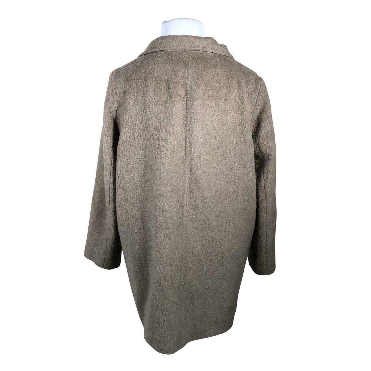 Unisex Manuela Conti - Villane mantel, suurus 46 - Beige (2)