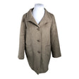 Unisex Manuela Conti - Villane mantel, suurus 46 - Beige ()