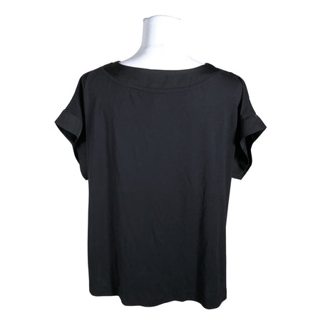 Unisex Lindex - Lühikeste käistega pluus, suurus 40 - Must (2)