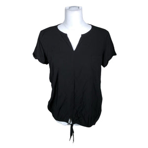 Unisex Opus - Lühikeste käistega pluus, suurus 40 - Must (1)