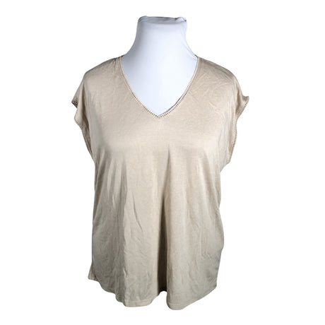 Unisex Cortefiel - T-särk, suurus 42 - Beige ()