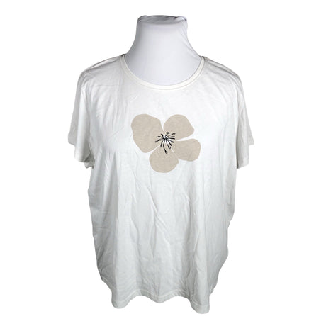 Unisex Fransa - T-särk, suurus 44 - Valge ()