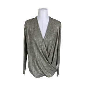 Unisex Lindex - Pidulik pluus, suurus 40 - Kuld (1)