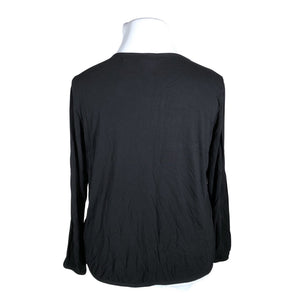 Unisex M.X.O - Trikotaažist pluus, suurus 42 - Must (2)