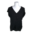 Unisex Opus - Lühikeste käistega pluus, suurus 40 - Must ()