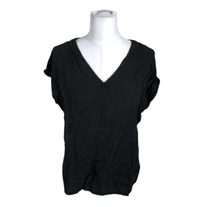 Unisex Opus - Lühikeste käistega pluus, suurus 40 - Must (1)