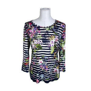 Unisex Betty Barclay - Trikotaažist pluus, suurus 38 - Sinine (1)