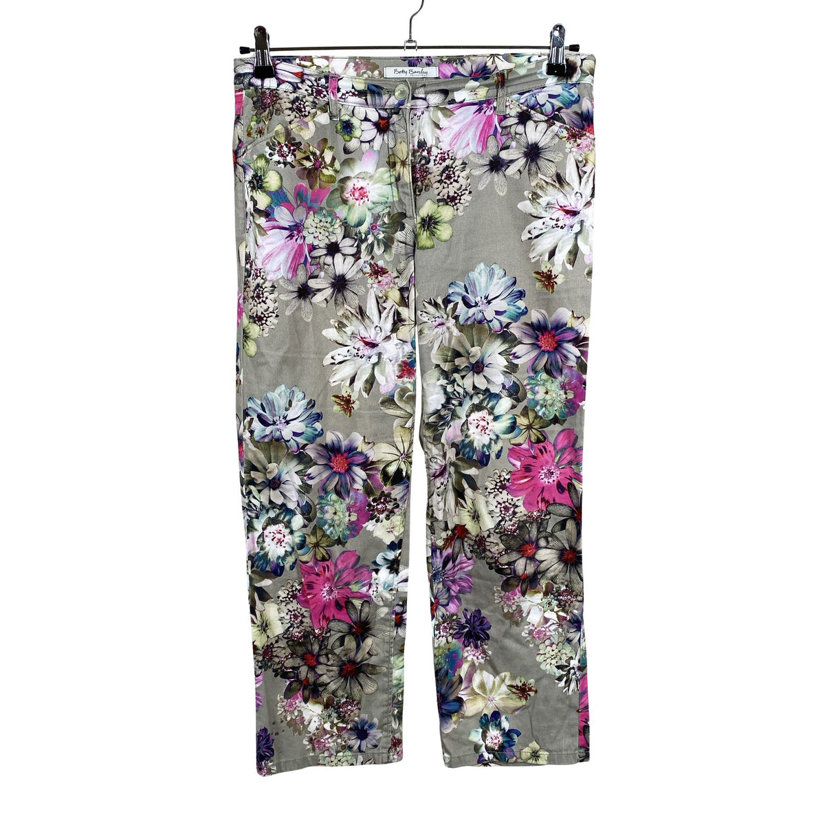 Unisex Betty Barclay - Mittevenivad püksid, suurus 38 - Hall (1)