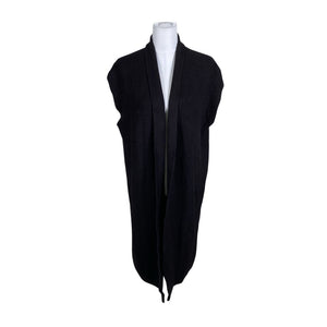Unisex Cut & Pret - Kootud vest, suurus 38 - Must (1)