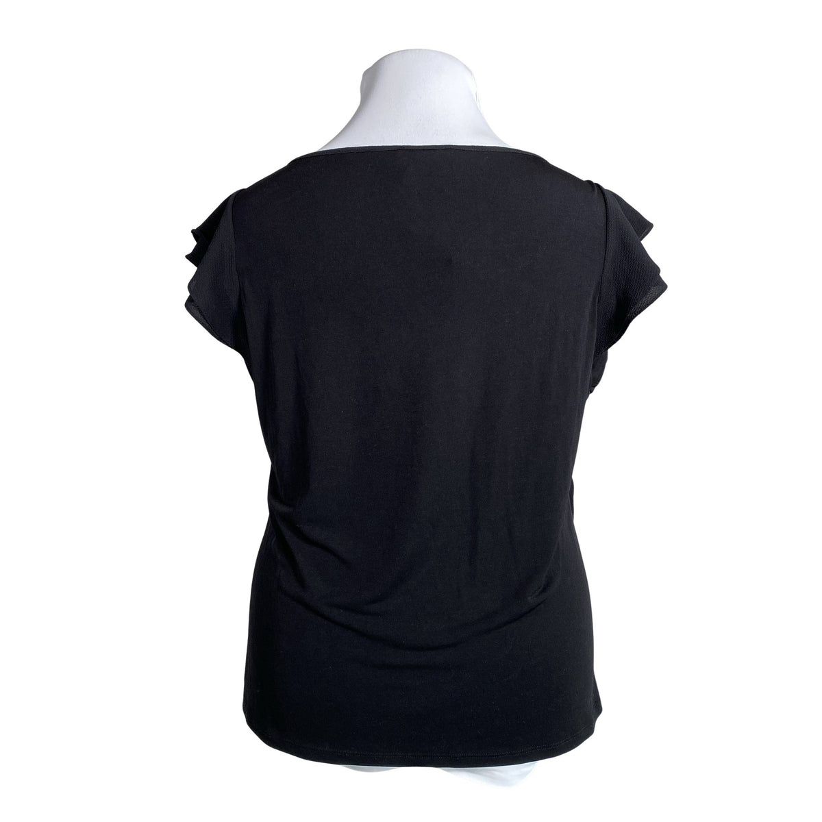 Unisex Comma - Lühikeste käistega pluus, suurus 44 - Must (2)