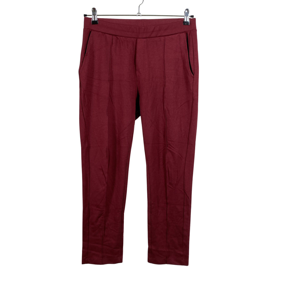 Unisex me&i - Trikotaažist püksid, suurus 40 - Veinipunane (1)