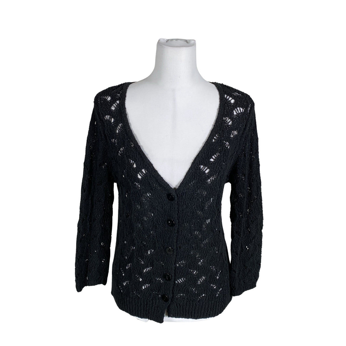Unisex Noa Noa - Kardigan, suurus 38 - Must (1)