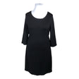Unisex s.Oliver - Kootud kleit, suurus 44 - Must ()