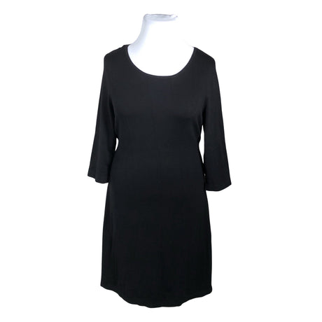 Unisex s.Oliver - Kootud kleit, suurus 44 - Must ()