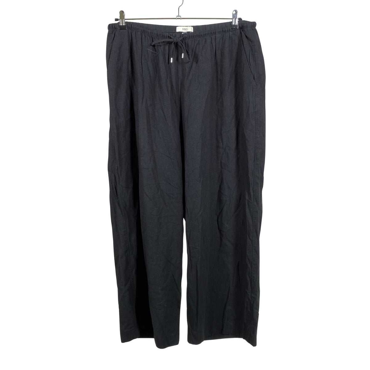 Unisex Marks&Spencer - Mittevenivad püksid, suurus 48 - Must (1)