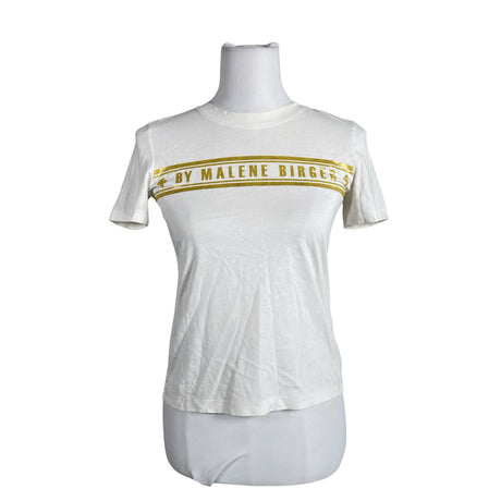 Unisex by Malene Birger - T-särk, suurus 32 - Valge ()