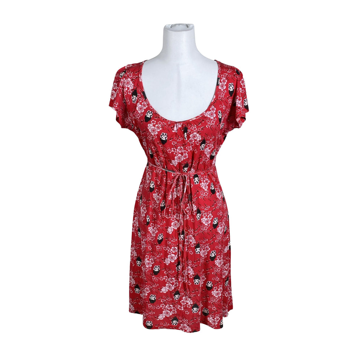 Unisex me&i - Trikotaažist kleit, suurus 38 - Punane (1)
