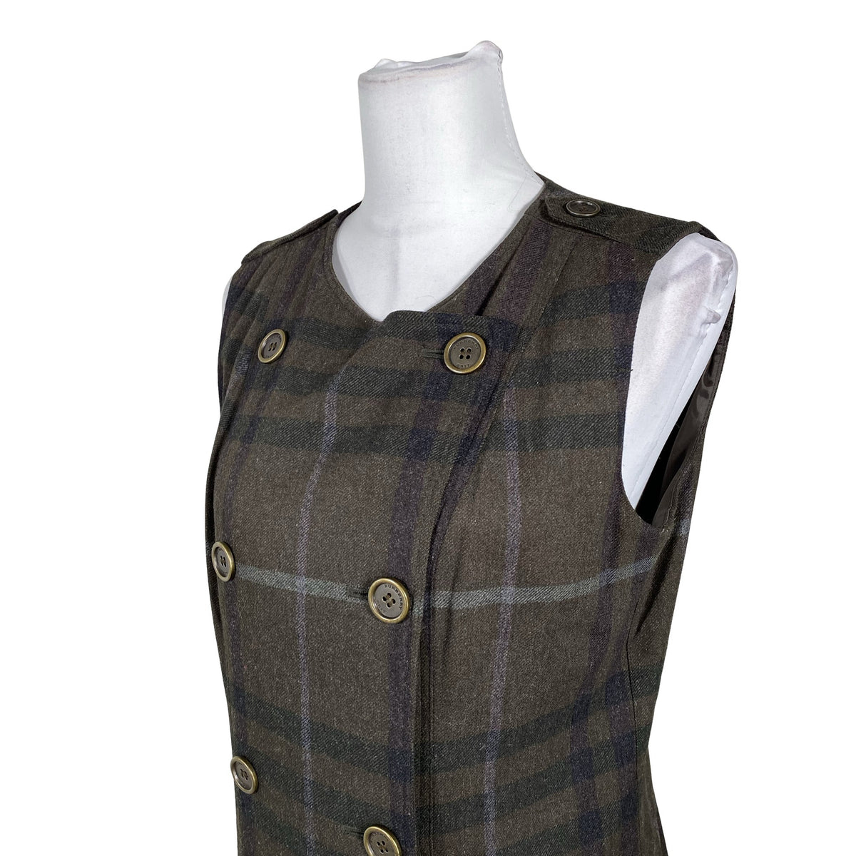 Unisex Burberry Brit - Mitteveniv kleit, suurus 38 - Pruun (2)