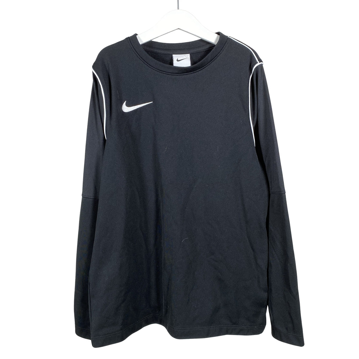 Unisex Nike - Spordisärk, pikad käised, suurus 146 - 152 - Must (1)