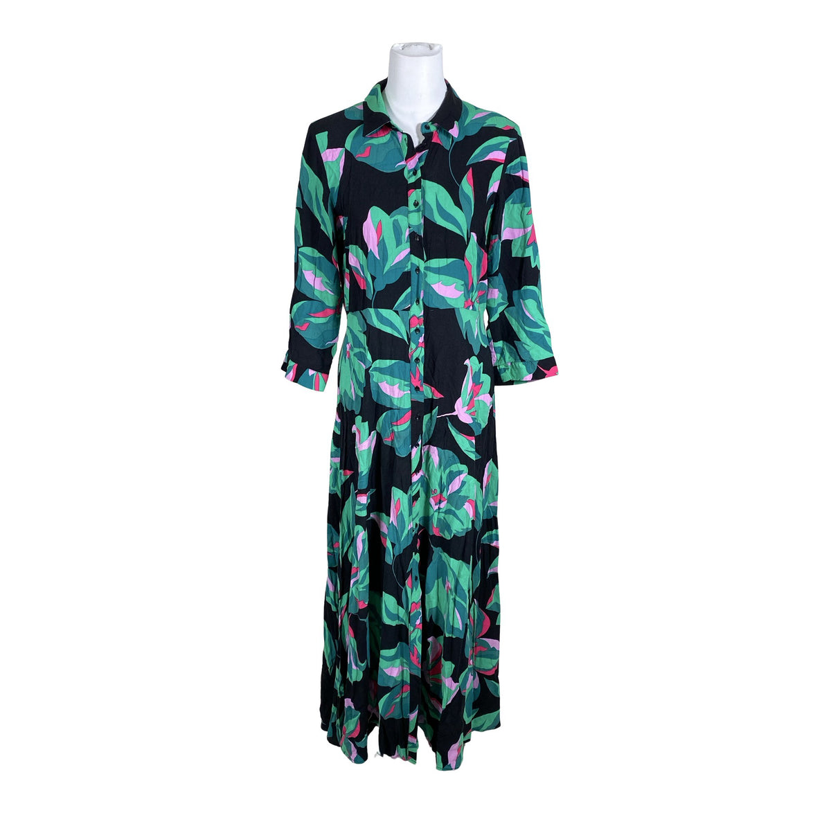 Unisex Y.A.S - Maksikleit, suurus 40 - Must (1)