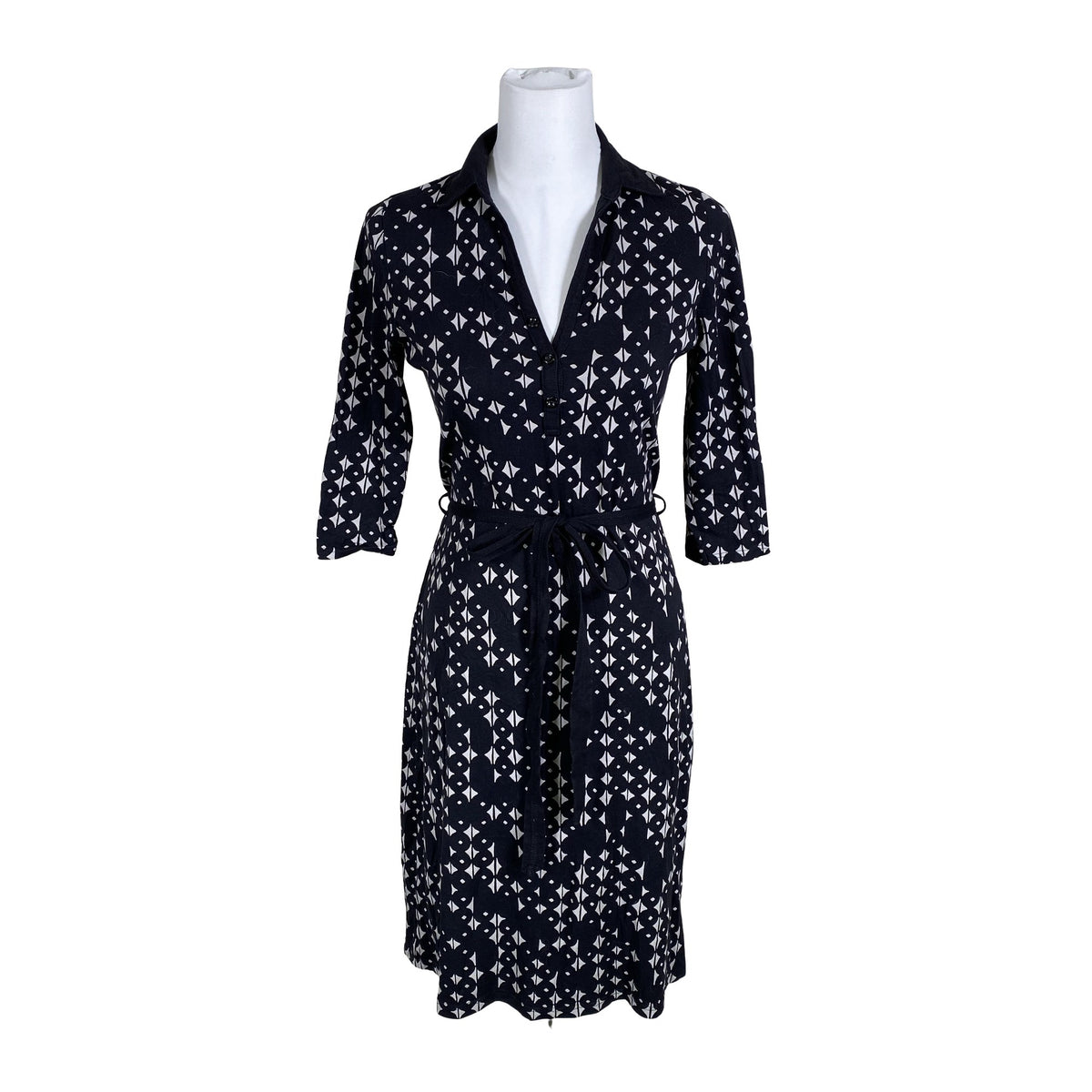 Unisex Nanso - Trikotaažist kleit, suurus 36 - Must (1)