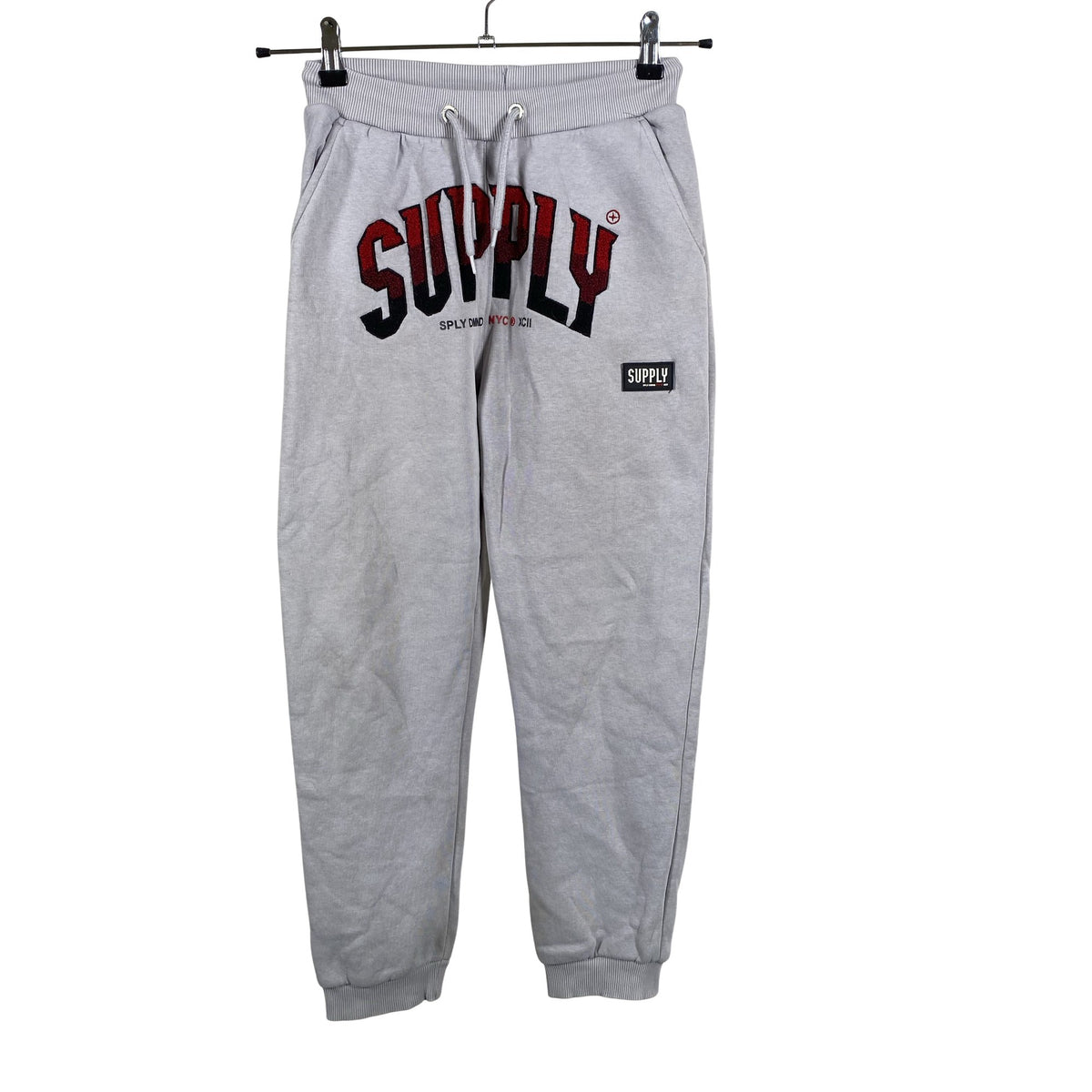 Unisex Supply & Demand - Dressikangast püksid, suurus 152 - 158 - Hall (1)