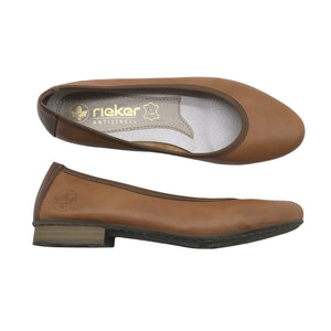 Unisex Rieker - Baleriinad, suurus 39 - Pruun (1)