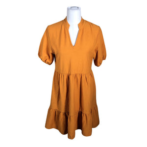 Unisex NOSH - Trikotaažist kleit, suurus 38 - Oranž (1)