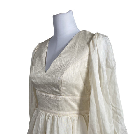 Unisex By Malina - Pidulik kleit, suurus 38 - Looduslik valge (2)