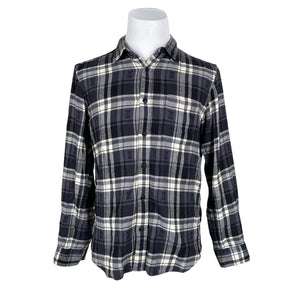 Unisex Uniqlo - Flanellsärk, suurus M - Hall (1)