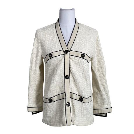 Unisex Maje - Jakk, suurus 36 - Looduslik valge ()