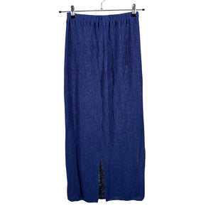 Unisex Unica Fashion - Kootud seelik, suurus 36 - Sinine (2)