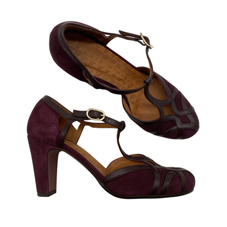 Unisex Chie Mihara - Kontsakingad, suurus 38 - Veinipunane ()