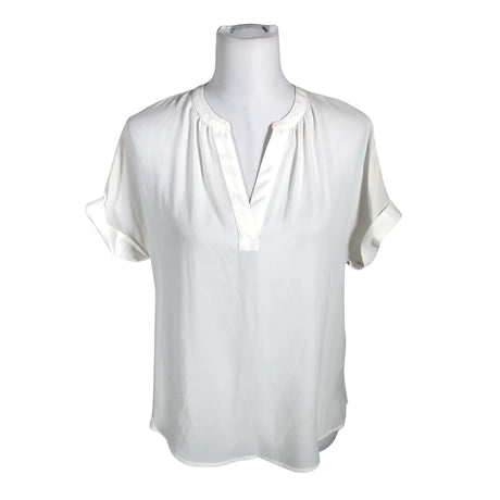 Unisex Tahari - Lühikeste käistega pluus, suurus 34 - Valge ()