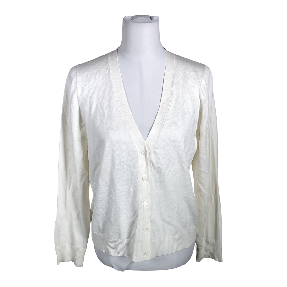 Unisex Andiata - Kardigan, suurus 40 - Looduslik valge (1)